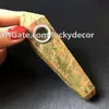 Unakite Jasper Point Crystal Pipe Pietra lucidata di qualità Gemma naturale Gemma semipreziosa Wicca Reiki Healing Chakra Crystal Pipa da fumo