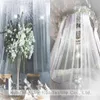 Romantic 10pcs 5m Height *1.5mWidth Organza Voile Drapes Curtain For Wedding Round Pavilion Mandap or Flying Ring