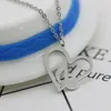Collier pendentif Note de musique en forme de cœur, en acier inoxydable, argent, or, chaîne à maillons pour amoureux, cadeau, bijoux de charme, vente en gros