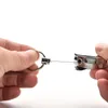 Metal Kart Rozet Tutucu Çelik Geri Tepme Halkası Kemer Klipsi Çekme Anahtarı Güvenlik Zinciri Makarası KIMLIK Kordon Adı Etiketi Rozet Tutucu Anahtar Yüzükler