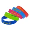 1PC Alert Wheat Allergy Silicone Wristband For Kids Great To Used In School Or Outdoor Activites