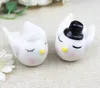 Bomboniere e regali per gli ospiti Happily Ever After Sposa e Sposo Love Birds Sale e Pepper Shaker 100pcs (50sets)