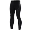 Groothandel-compressie panty kleurrijke lijn ontwerp lange broek fitness leggings mannen slim fit slijtage joggers oefenen bodybuilding broek