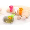 Gadget yumurta sarısı ayırıcı uygun kısa saplı renkli beyaz ayırıcı araçları