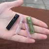 Glasfilterspitzen für trockenen Kräutertabak, farbige Mini-Tabak-Zigarettenspitze, Pyrex-Glasrohr, dick, 2018, neues Rauchzubehör SW47