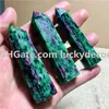 5pcs impressionante rubino in bacchetta zoisite naturale sfaccettatura dt guarigione magica punto cristallo minerale minerale pietra metafisica di gioia p8352337