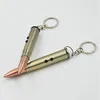 Tactical Pen Multifunctional Outdoor Self-defense Flashlight Bullet Shaped Tactical Pen Survival EDC Light with Ballpoint Keychain