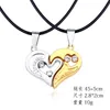 Love Couples Necklaces Yin Yang Pendant Couples Paired Necklaces Pendants Valentine's Gift For Lovers Couples Jewelry Women Men Necklace