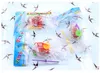 New Fun Mini Winding Transparent Small Aircraft Spring Toys Classics Outdoor Clockwork Aircraft Wind Up Toys Gift