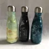 Bunte Cola Wasserflasche 17 Unzen 500ml Isolierte Doppelwand-Vakuum-Hoch Luminanz Wasserflasche Kreative Thermosflasche Cola Cups