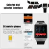 QW09 Smart Watch 3G WIFI MTK6572 1.2GHz Dual Core 512 MB di RAM 4 GB ROM Android 4.4 Contapassi Smartwatch anti-perso Con il pacchetto