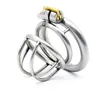 3 Styles Small Male Bondage Chastity belt Device Stainless Steel Cock Cage BDSM Fetish Sex Toys for men Cock Penis Ring Short Cage