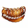 Graceful Women Hair Accessories Hair Claw Crab Clips Refined Crystals Barrettes Ponytail Girls Hairgrip Ornaments HC145