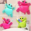 NEW Bathroom Tool Cartoon Gecko Model Toothbrush Toothpaste Holder Sucker Type Toothbrush Holder