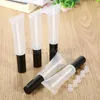 5pcs 15ML Lip Tubes Squeezable Empty Gloss Bole Container Plastic Containers Clear Lipstick Fashion Cool Lip Tubes For Makeup