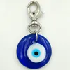 Bijoux fantaisie style mixte verre bleu turc mauvais œil pendentif porte-clés porte-bonheur amulette de voiture décoration Turquie Kabbalah25582210