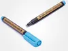 STA Metalik Renk Kalem Markerleri Boyama Kalem Orta Uç Pens Metal Sanat Kalıcı DIY Marker Okul Yazma Malzemeleri