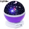 Lightme Stars Starry Sky Led Nachtlampje Projector Maan Lamp Batterij USB Kids Geschenken Kinderen Slaapkamer Lamp Projectie Lamp Z20 G