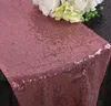 Sequin Table Runner Shiny Glitter Table Runners Decoration for Home Wedding Dinner Party 30*275 cm