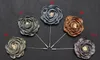 Rose Corsage Groom Brooch Pin Man Wedding Flowers Boutonniere Prom Tuxedo Party Accessories Decorations EI-072 Multi colors for choice