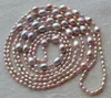 60inches à longs bijoux de perles, couleur lavande 3-7mm Collier de perles d'eau douce naturelle, bijoux cadeaux de fille de mariage