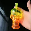 Color spray skull bone pot Wholesale Glass Bongs Accessories, Glass Water Pipe Smoking, Free Shipping