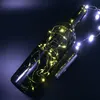 Battery power Warm white Bottle Lights LED Cork Shape String Lights for Bistro Wine Bottle Starry Bar Party Valentines