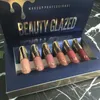 BEAUTY GLAZED 6Pcs / Lot Rouges À Lèvres Mats Ne Se Fanent Pas Liquide Brillant À Lèvres Hydratant Anniversaire Édition Lipgloss Rouge À Lèvres Maquillage Pour Les Lèvres Maquiagem