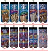 3d tryckta unisex strumpor sport cheerleader långa strumpor hip hop bomull sock skateboard hosiery multi stil