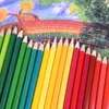 120 زيتي لون رصاص غير قابل للذوبان في الماء لون قلم رصاص رسم رسم فرشاة الرسم اللازورد دي كور Prismacolor الملونة