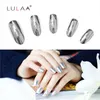 2 pz 6 ml Smalto per unghie a specchio Lacca metallizzata Argento per unghie Effetto specchio per metallo Gel Polish Base Top Coat Nails Art Tips8954259