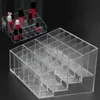 24 Grid Acrylic Makeup Organizer Storage Box Cosmetic Box Lipstick Jewelry Box Case Holder Display Stand make up organizer