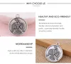 2021 Античный серебряный серебро винтажные подвески ласточны с чайкой животные Викка на очарование диска для браслетов и ожерелья. Другие Custom225g