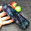Natural Fluorite Mineral Rock Crystal Obelisk Wand to Heal05751895