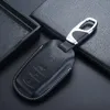 Keyless Entry Smart Remote Key Cover voor Toyota 2018 Fortuner Innova Kijang Land Cruiser LC200 4000 4600 5700 Key Case Holder Accessoires