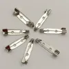 500pcs 152025303235384045mm Safety Lock Back bar Pin DIY brooch base use for brooch and hair jewelry4837979