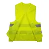 Ny hög siktningssäkerhetskonstruktion Vestwarning Reflekterande Trafficworking Vest Green Safety Clothing 50pcs