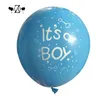 ZLJQ Gender Reveal Party Pack Baby Shower Decorazioni "Boy or Girl" Banner e palloncini Paper Flower Ball Annuncio di gravidanza