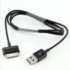 USB-data Synkronisering Laddare Kabel Laddledning för Samsung Galaxy Tab 2 Tablet P739 P1000 P7500 P6800 P7300 N8000 Not 10.1