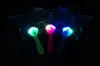 Nouveauté éclairage LED coloré en plastique clignotant main ventilateur nuit lumière rougeoyante enfants jouets fête décoration Halloween noël
