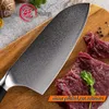 Cleaver Knife 7 2 Inch VG10 Japanese Damascus Steel Kitchen Knives 67 Layers Butcher Tools Chef's Japanese Damascus Knife Pro268c