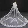 Personalized Handmade Custom Made Wedding Veil with Name Customized Letter Number Character 4 Meters Long Lace Bridal Veil