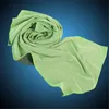 100 * 30 cm de gelo toalha ao ar livre de resfriamento lenços de verão insolação esportes exercício fresco quick dry macio respirável toalha de refrigeração gga122 120 pcs