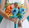 هدية الزفاف الملاك الأبدية باللون الأزرق هدايا باقة العروس