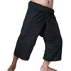 Nouveau lin poche Yoga Sport grande taille pantalon décontracté neuvième longueur pantalon vente en gros livraison directe