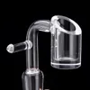 Electric Quartz Nail Domeless Quartz Banger Enail 4mm thick clear joint fit 20mm coil heater club E banger electric nail dab oil r6348556