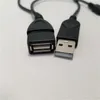 10pcs / lot à 90 degrés Micro USB Micro USB Host OTG Câble avec câble d'alimentation pour téléphone portable et disque dur externe