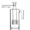 Glass Ash Catcher matrix perc 14mm 14.4mm 18.8mm 18mm Male Female glass Ashcatchers good quality Bubbler Ashcatcher 45 90 Degree