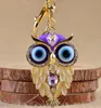 Cute Owl Keychain Key Chain & Ring Holder Keyring Gift Men Women Pendant Car keychains