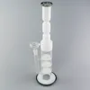 Triple Honeycomb Perc Hookah Bong: 14,8 tum med glasskål ingår